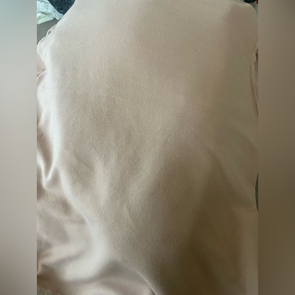 Express Long Sleeve Shimmer Draped Blouse - Picture 7 of 7